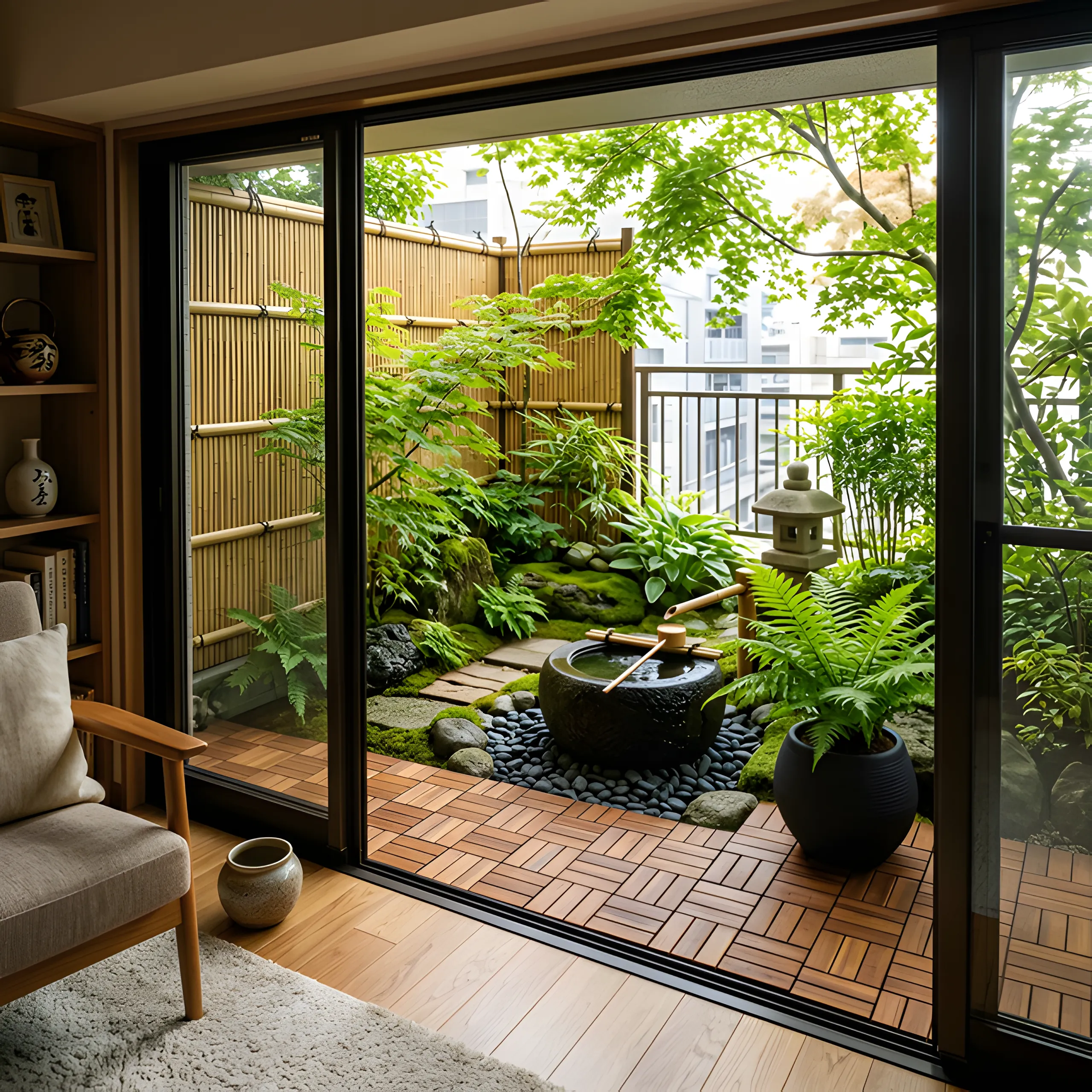 Tsuboniwa: Transforming Your Balcony into a Tiny Courtyard Garden